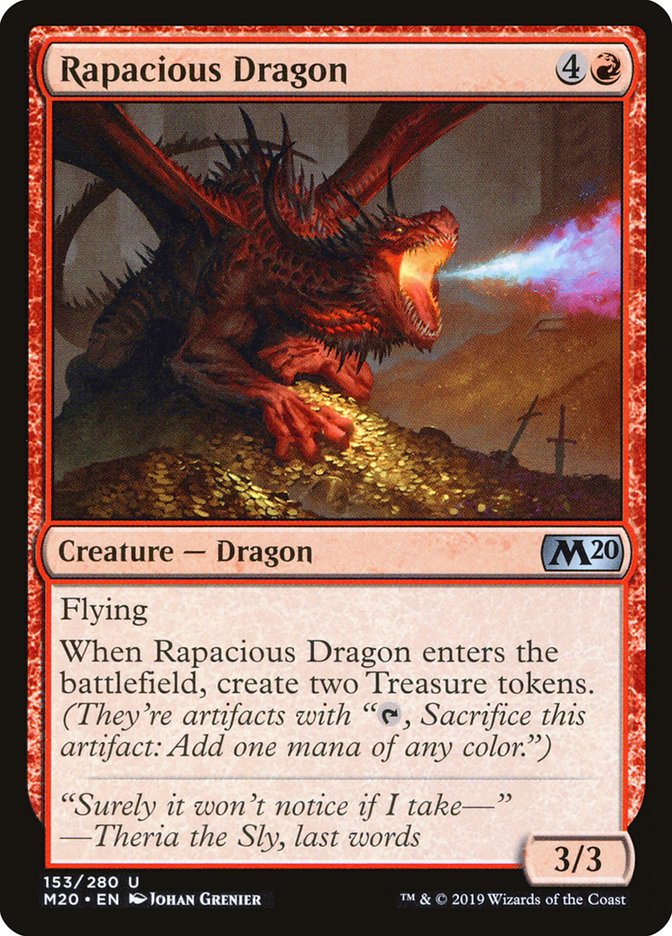 Rapacious Dragon [Core Set 2020] | Pandora's Boox