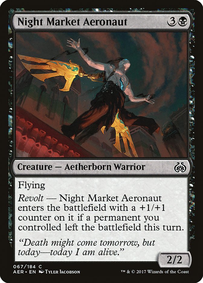 Night Market Aeronaut [Aether Revolt] | Pandora's Boox