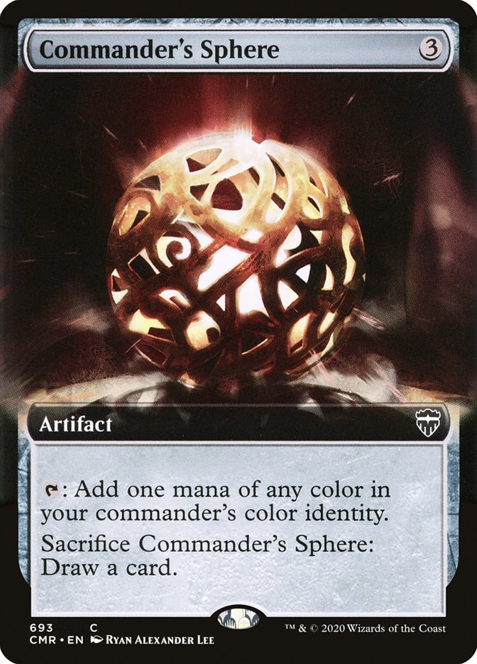 Commander's Sphere (Extended Art) [Commander Legends] | Pandora's Boox