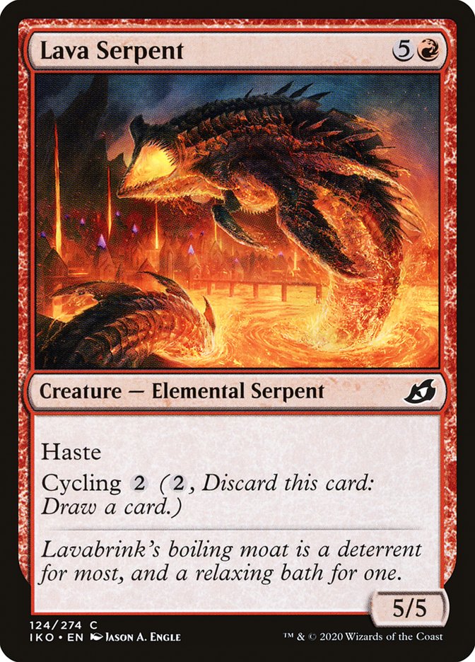 Lava Serpent [Ikoria: Lair of Behemoths] | Pandora's Boox