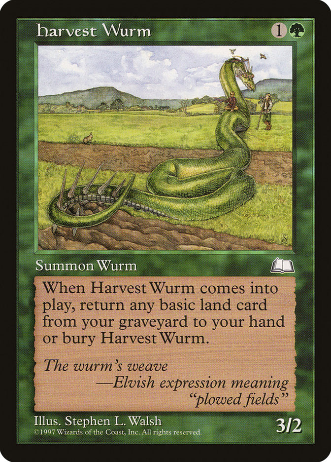 Harvest Wurm [Weatherlight] | Pandora's Boox