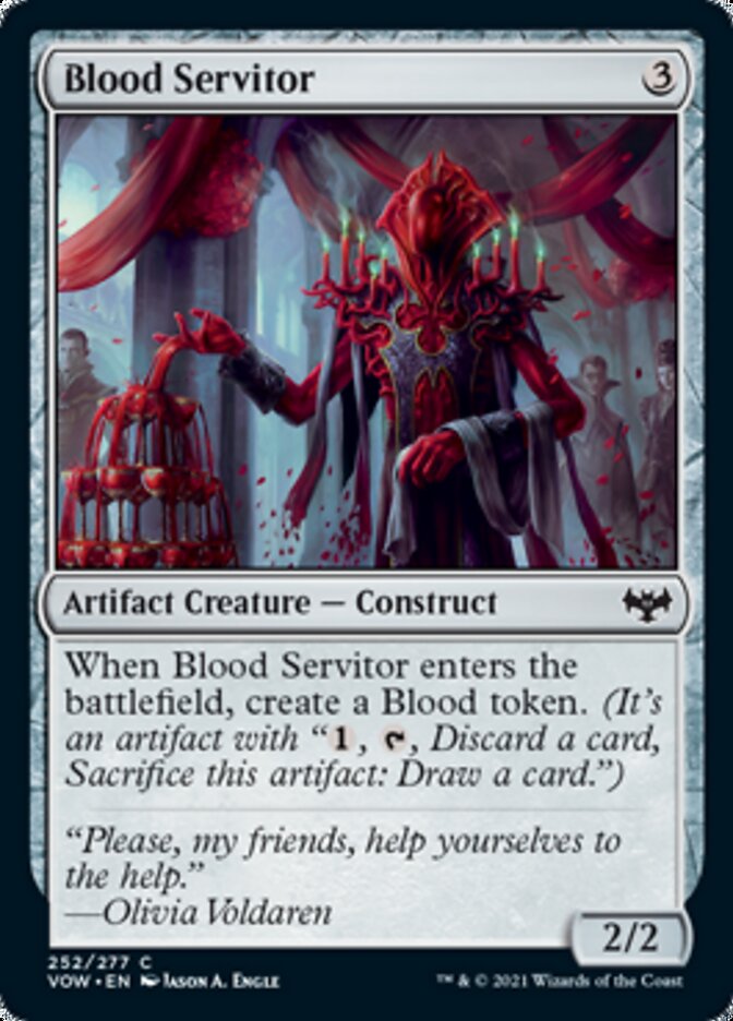 Blood Servitor [Innistrad: Crimson Vow] | Pandora's Boox