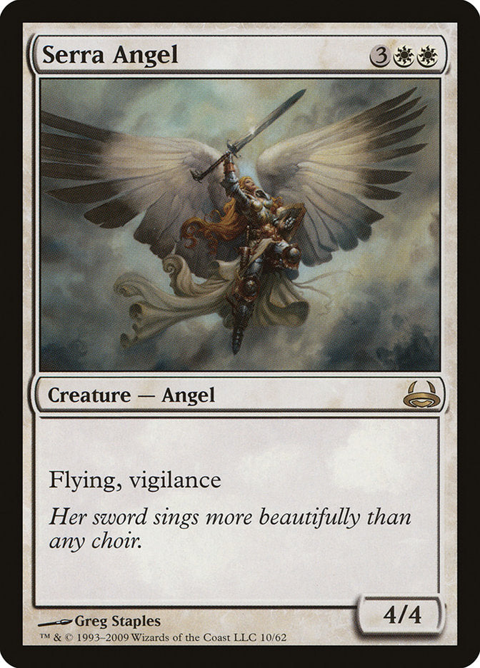 Serra Angel [Duel Decks: Divine vs. Demonic] | Pandora's Boox