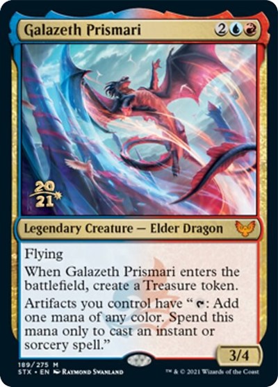 Galazeth Prismari [Strixhaven: School of Mages Prerelease Promos] | Pandora's Boox