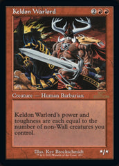 Keldon Warlord (Retro) [30th Anniversary Edition] | Pandora's Boox
