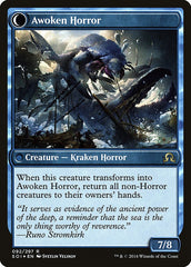 Thing in the Ice // Awoken Horror [Shadows over Innistrad Prerelease Promos] | Pandora's Boox