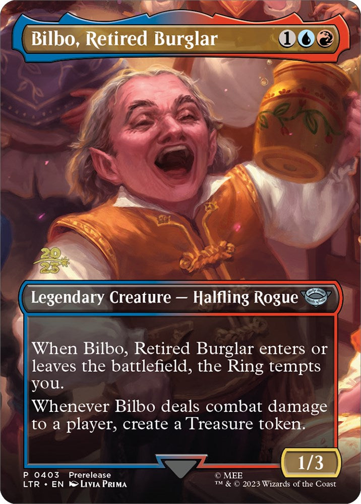 Bilbo, Retired Burglar [The Lord of the Rings: Tales of Middle-Earth Prerelease Promos] | Pandora's Boox