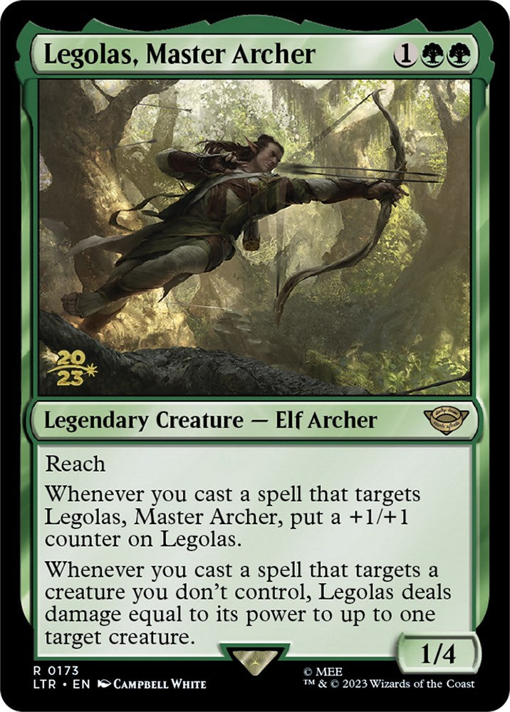 Legolas, Master Archer [The Lord of the Rings: Tales of Middle-Earth Prerelease Promos] | Pandora's Boox