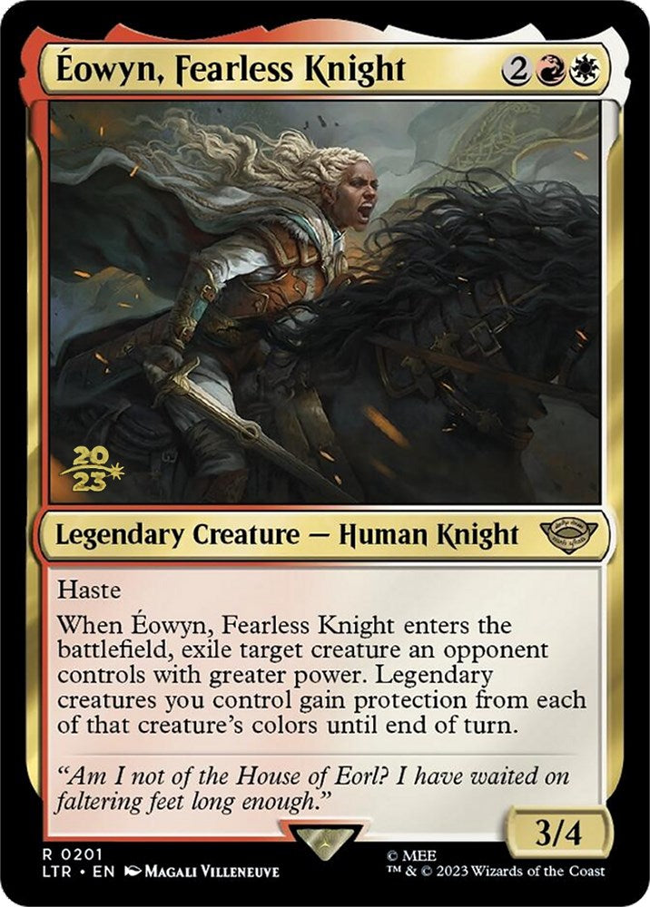 Eowyn, Fearless Knight [The Lord of the Rings: Tales of Middle-Earth Prerelease Promos] | Pandora's Boox