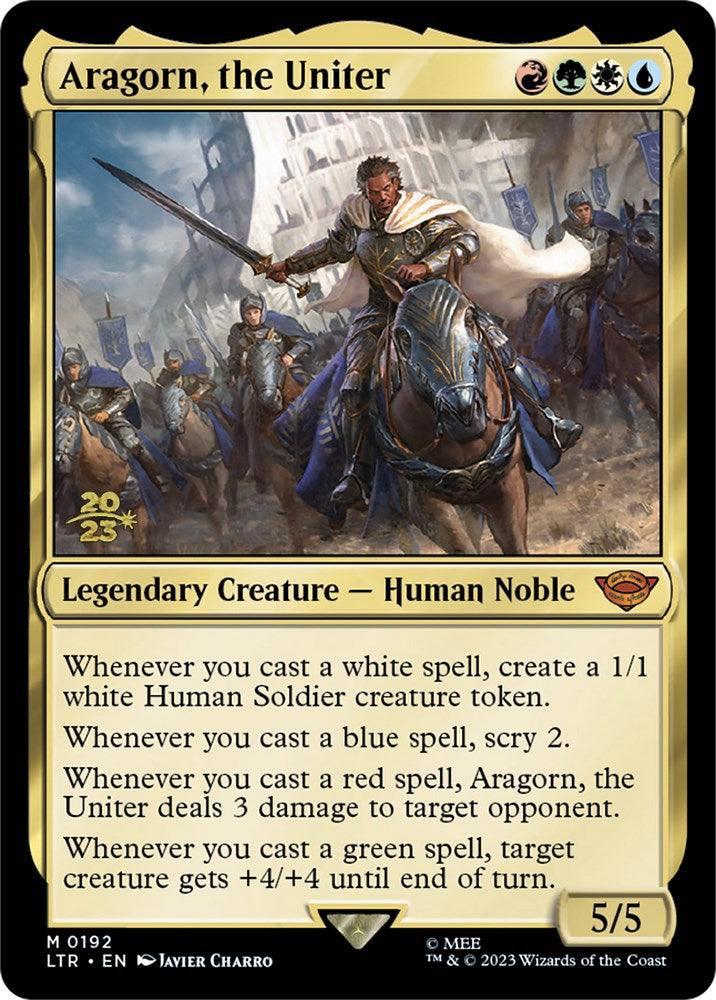 Aragorn, the Uniter [The Lord of the Rings: Tales of Middle-Earth Prerelease Promos] | Pandora's Boox