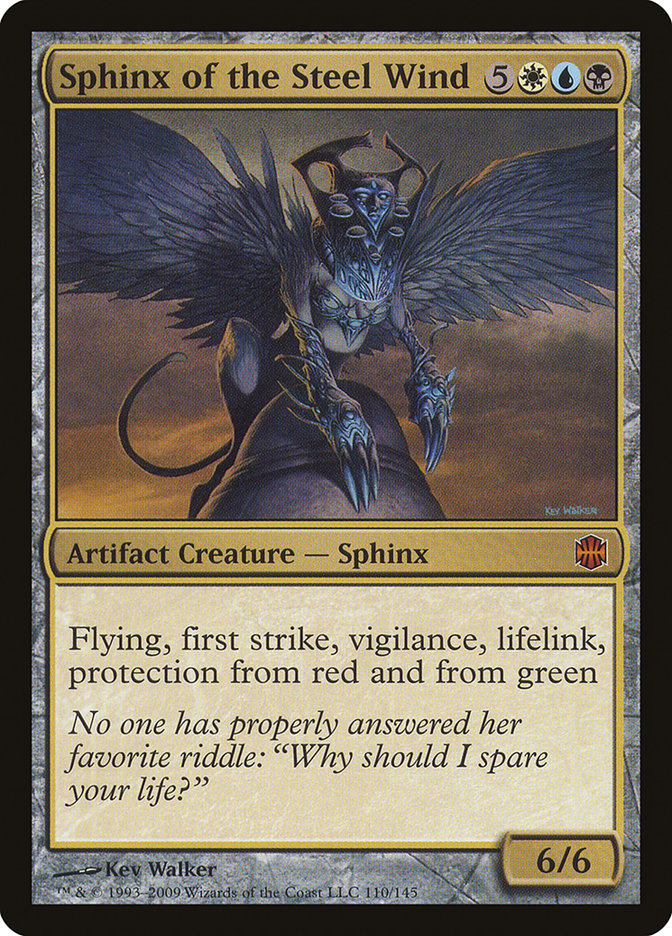 Sphinx of the Steel Wind [Alara Reborn] | Pandora's Boox