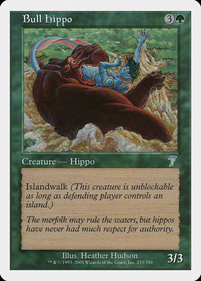 Bull Hippo [Seventh Edition] | Pandora's Boox