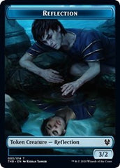 Reflection // Satyr Double-Sided Token [Theros Beyond Death Tokens] | Pandora's Boox