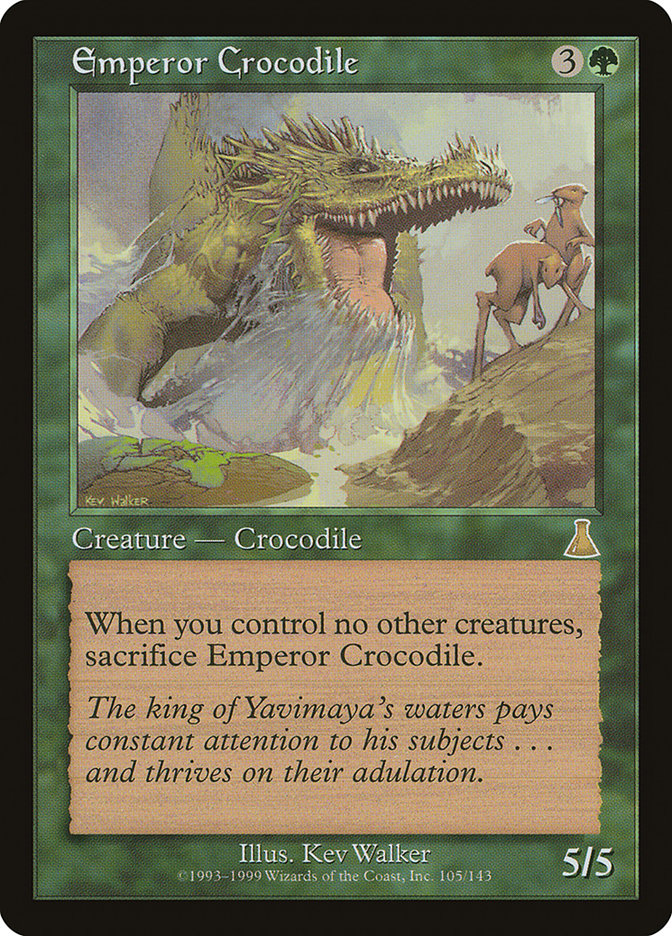 Emperor Crocodile [Urza's Destiny] | Pandora's Boox