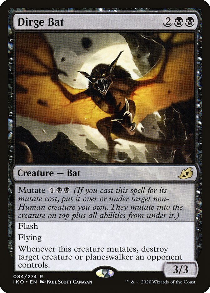 Dirge Bat [Ikoria: Lair of Behemoths] | Pandora's Boox