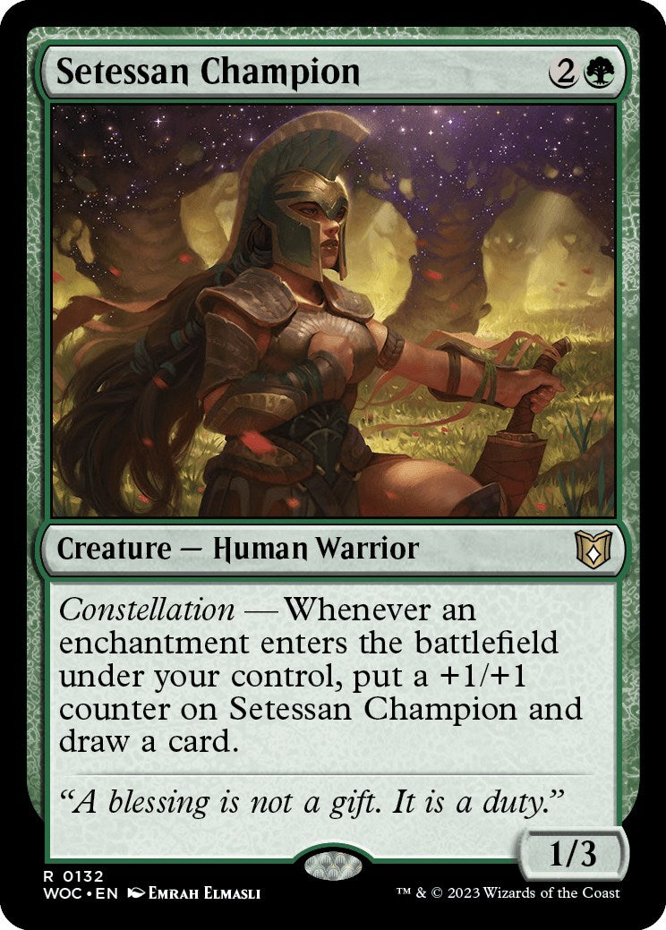 Setessan Champion [Wilds of Eldraine Commander] | Pandora's Boox