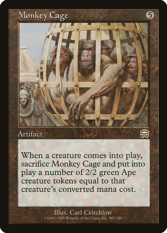 Monkey Cage [Mercadian Masques] | Pandora's Boox
