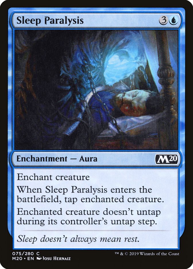Sleep Paralysis [Core Set 2020] | Pandora's Boox