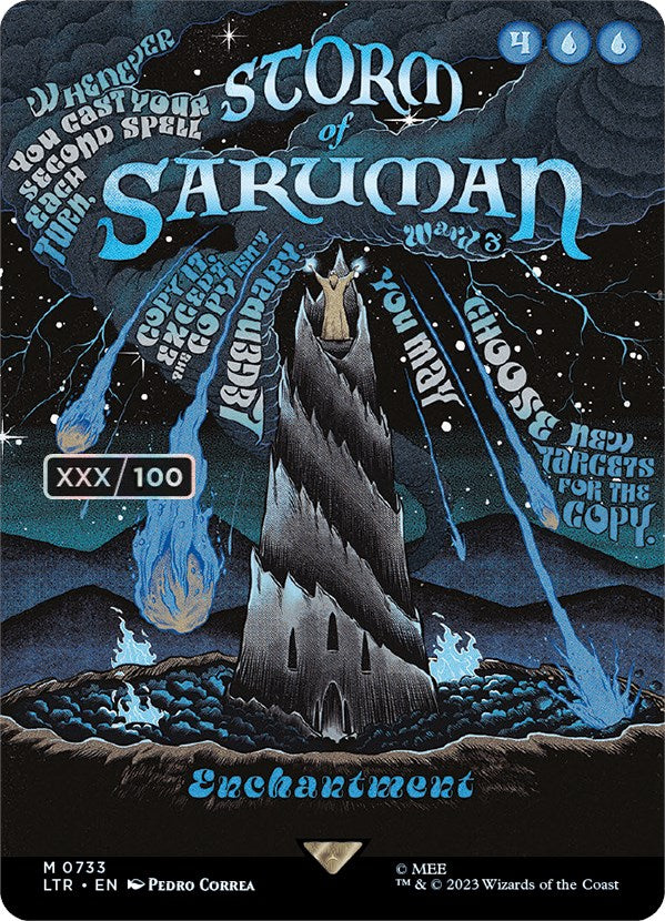 Storm of Saruman (Borderless Poster) (Serialized) [The Lord of the Rings: Tales of Middle-Earth] | Pandora's Boox
