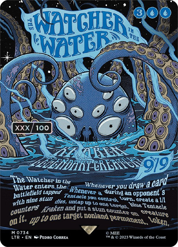 The Watcher in the Water (Borderless Poster) (Serialized) [The Lord of the Rings: Tales of Middle-Earth] | Pandora's Boox