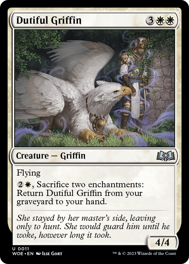 Dutiful Griffin [Wilds of Eldraine] | Pandora's Boox