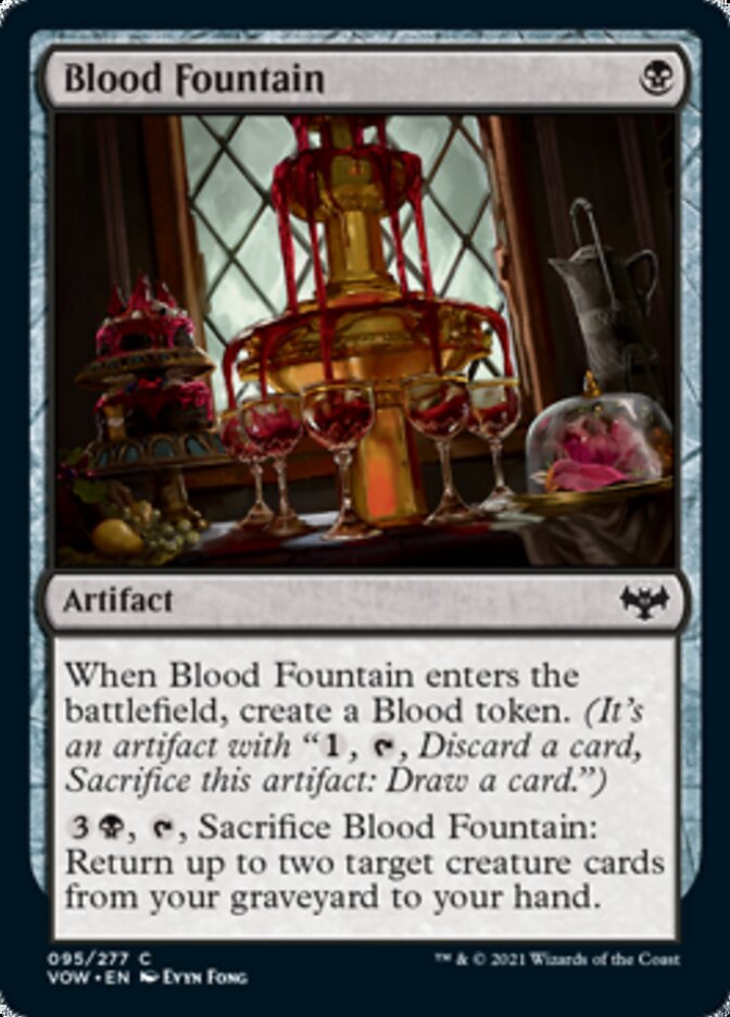 Blood Fountain [Innistrad: Crimson Vow] | Pandora's Boox