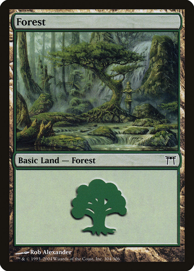 Forest (304) [Champions of Kamigawa] | Pandora's Boox