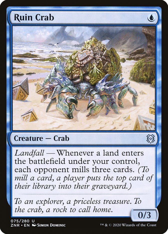 Ruin Crab [Zendikar Rising] | Pandora's Boox