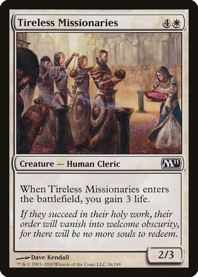 Tireless Missionaries [Magic 2011] | Pandora's Boox
