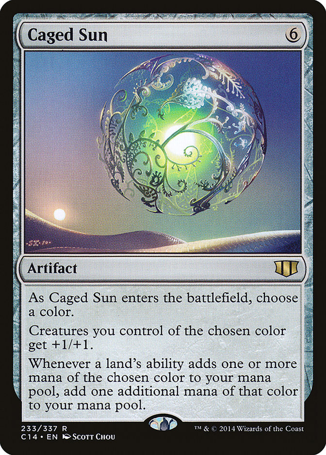 Caged Sun [Commander 2014] | Pandora's Boox