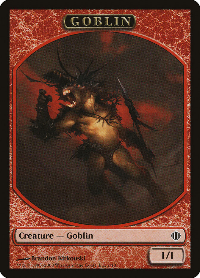 Goblin Token [Shards of Alara Tokens] | Pandora's Boox