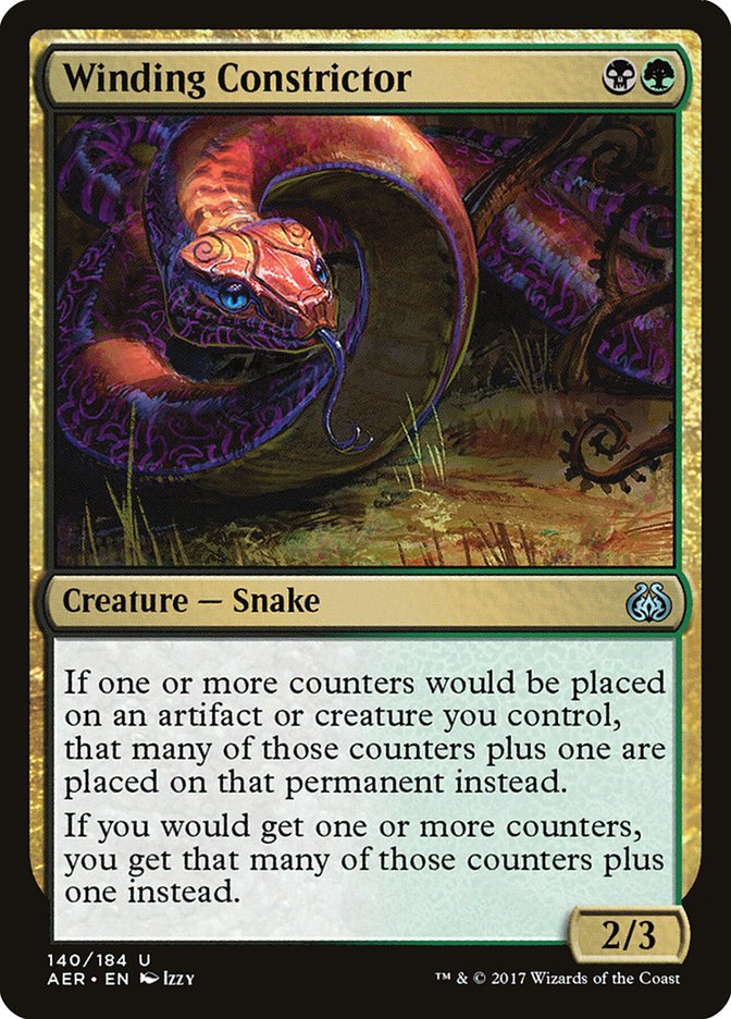 Winding Constrictor [Aether Revolt] | Pandora's Boox