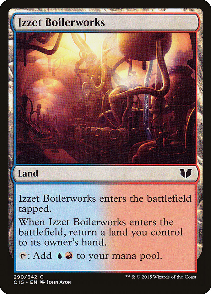 Izzet Boilerworks [Commander 2015] | Pandora's Boox