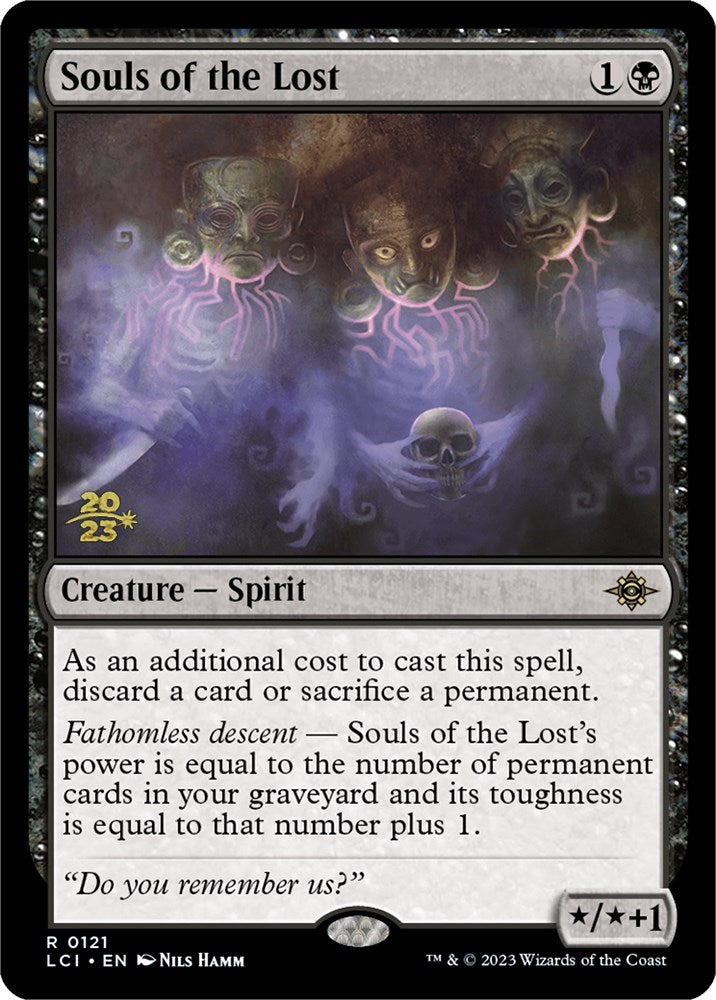 Souls of the Lost [The Lost Caverns of Ixalan Prerelease Cards] | Pandora's Boox