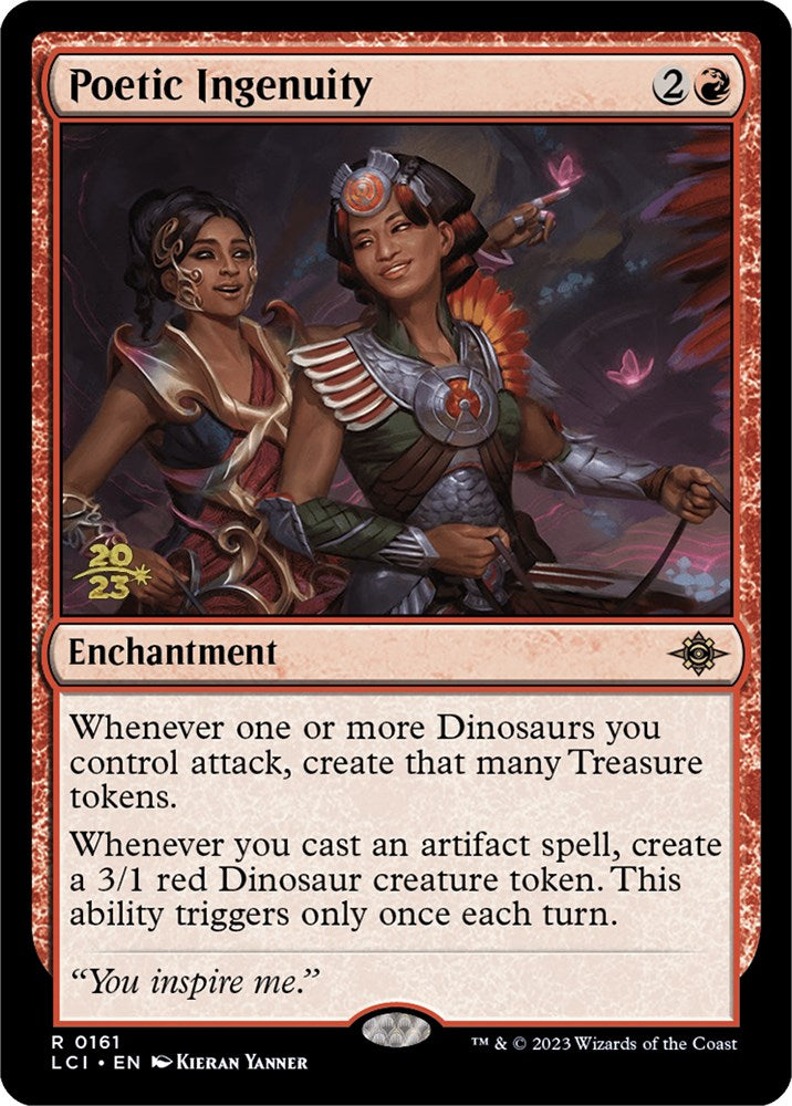 Poetic Ingenuity [The Lost Caverns of Ixalan Prerelease Cards] | Pandora's Boox