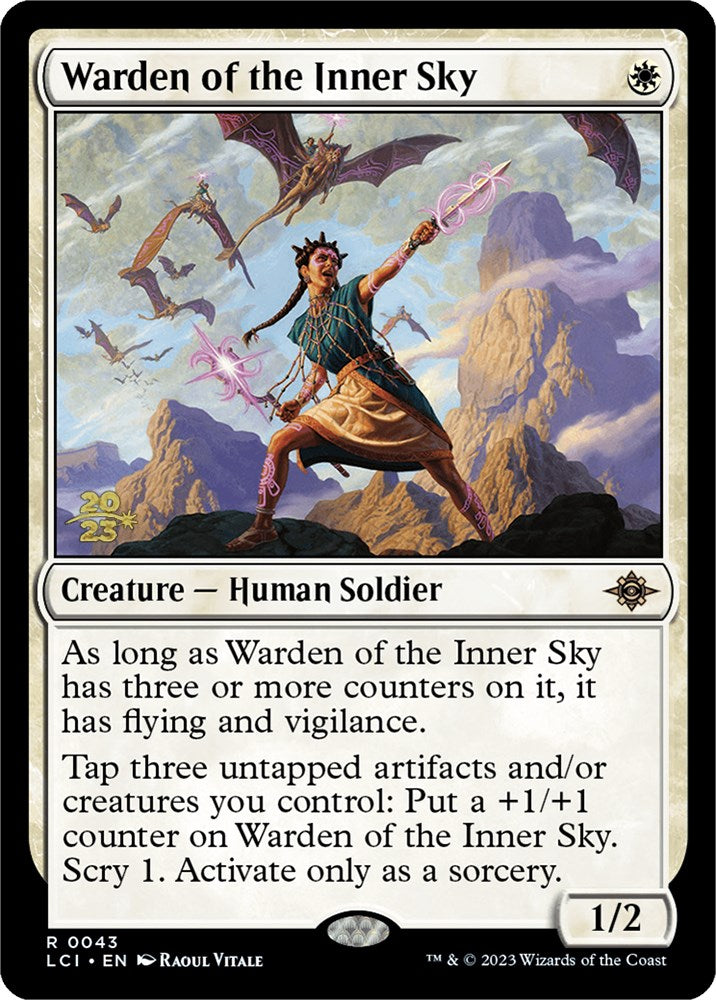 Warden of the Inner Sky [The Lost Caverns of Ixalan Prerelease Cards] | Pandora's Boox