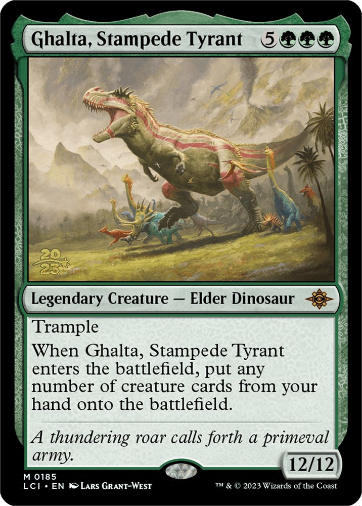Ghalta, Stampede Tyrant [The Lost Caverns of Ixalan Prerelease Cards] | Pandora's Boox