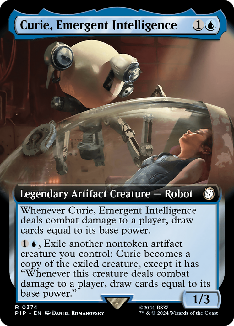 Curie, Emergent Intelligence (Extended Art) [Fallout] | Pandora's Boox