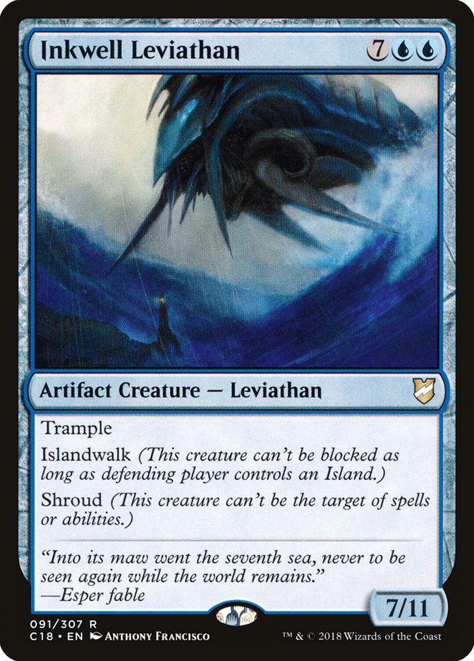 Inkwell Leviathan [Commander 2018] | Pandora's Boox