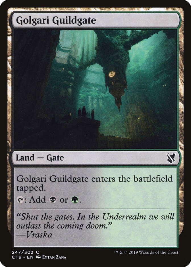 Golgari Guildgate [Commander 2019] | Pandora's Boox