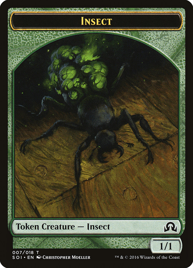 Insect Token [Shadows over Innistrad Tokens] | Pandora's Boox