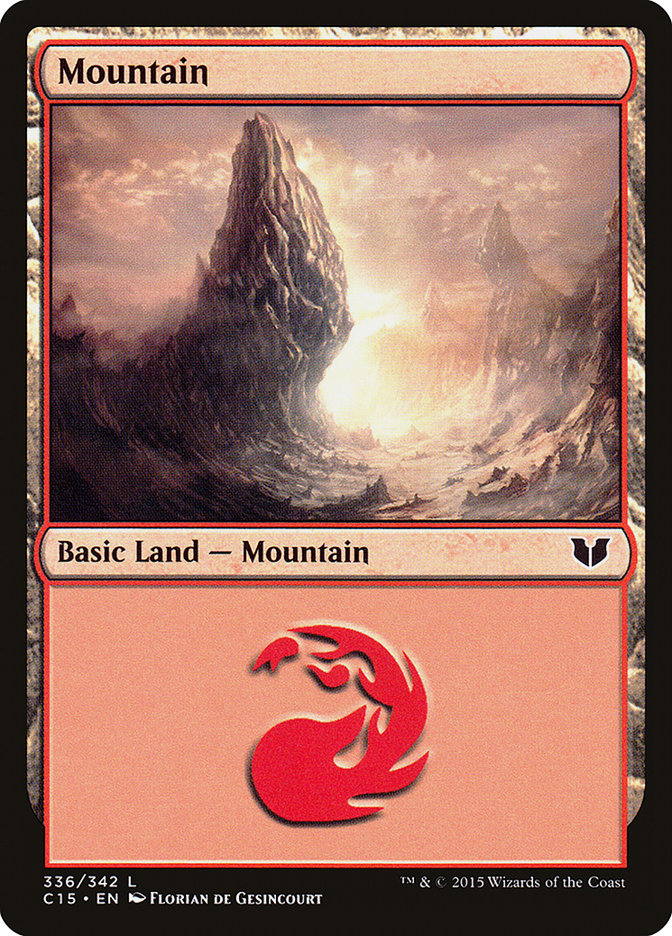 Mountain (336) [Commander 2015] | Pandora's Boox