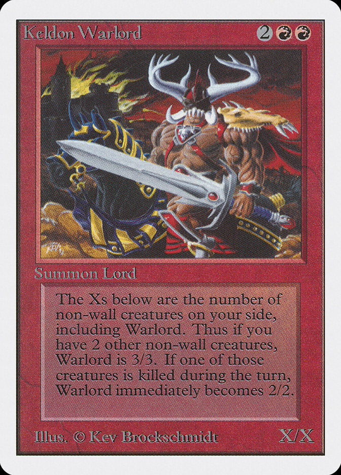 Keldon Warlord [Unlimited Edition] | Pandora's Boox
