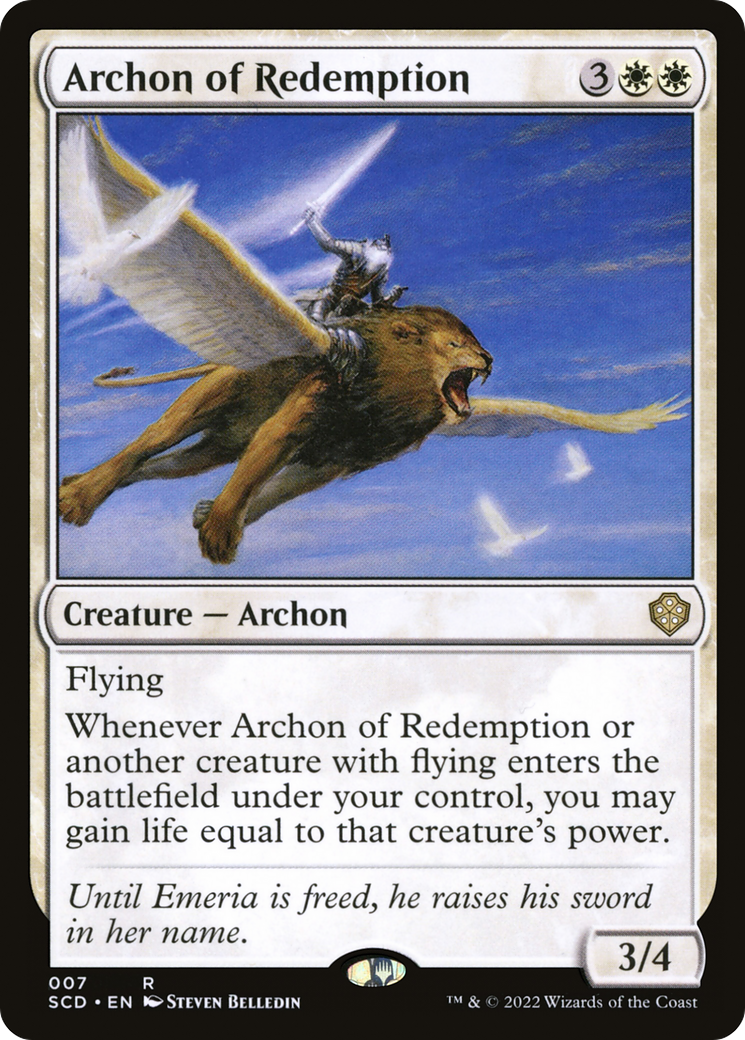 Archon of Redemption [Starter Commander Decks] | Pandora's Boox