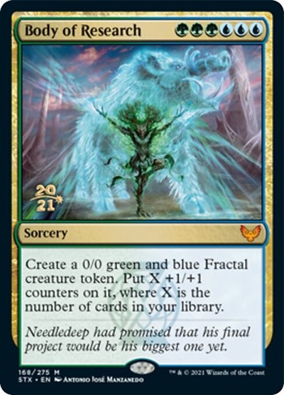 Body of Research [Strixhaven: School of Mages Prerelease Promos] | Pandora's Boox