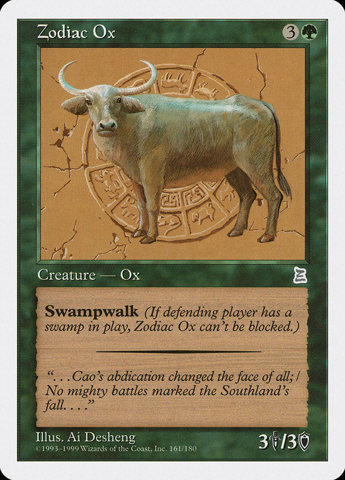 Zodiac Ox [Portal Three Kingdoms] | Pandora's Boox