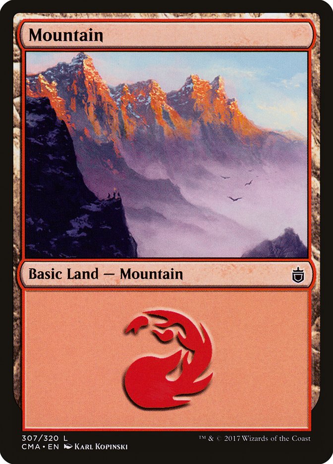 Mountain (307) [Commander Anthology] | Pandora's Boox