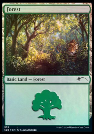 Forest (Cats) (576) [Secret Lair Drop Promos] | Pandora's Boox