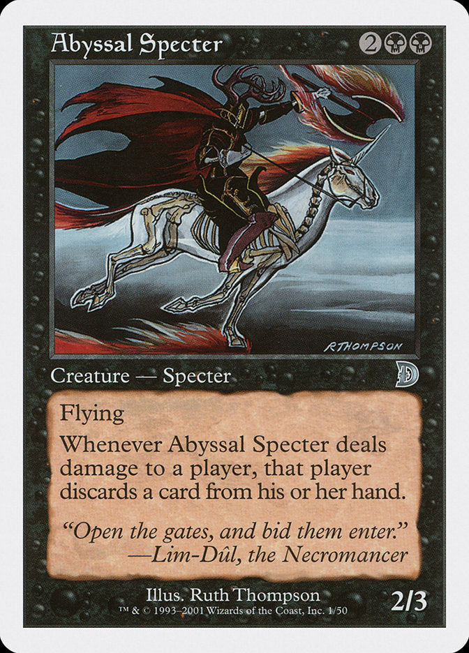 Abyssal Specter [Deckmasters] | Pandora's Boox