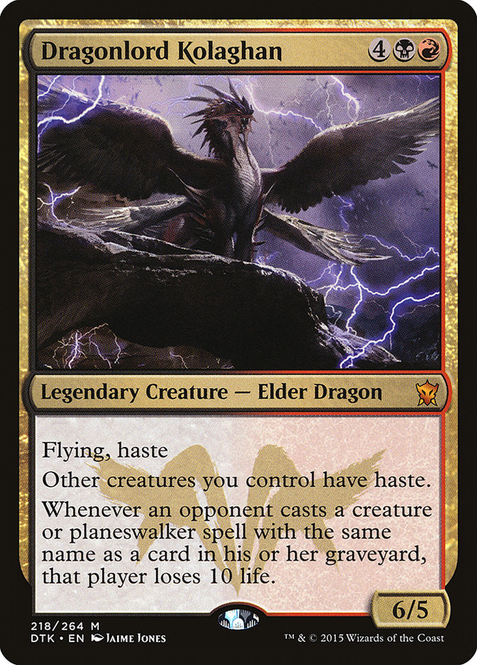 Dragonlord Kolaghan [Dragons of Tarkir] | Pandora's Boox